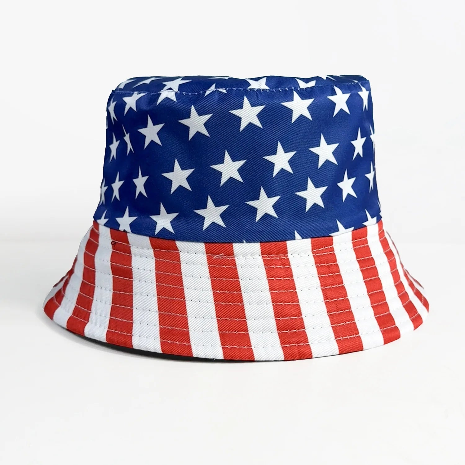 Patriotic Flag Bucket Hat