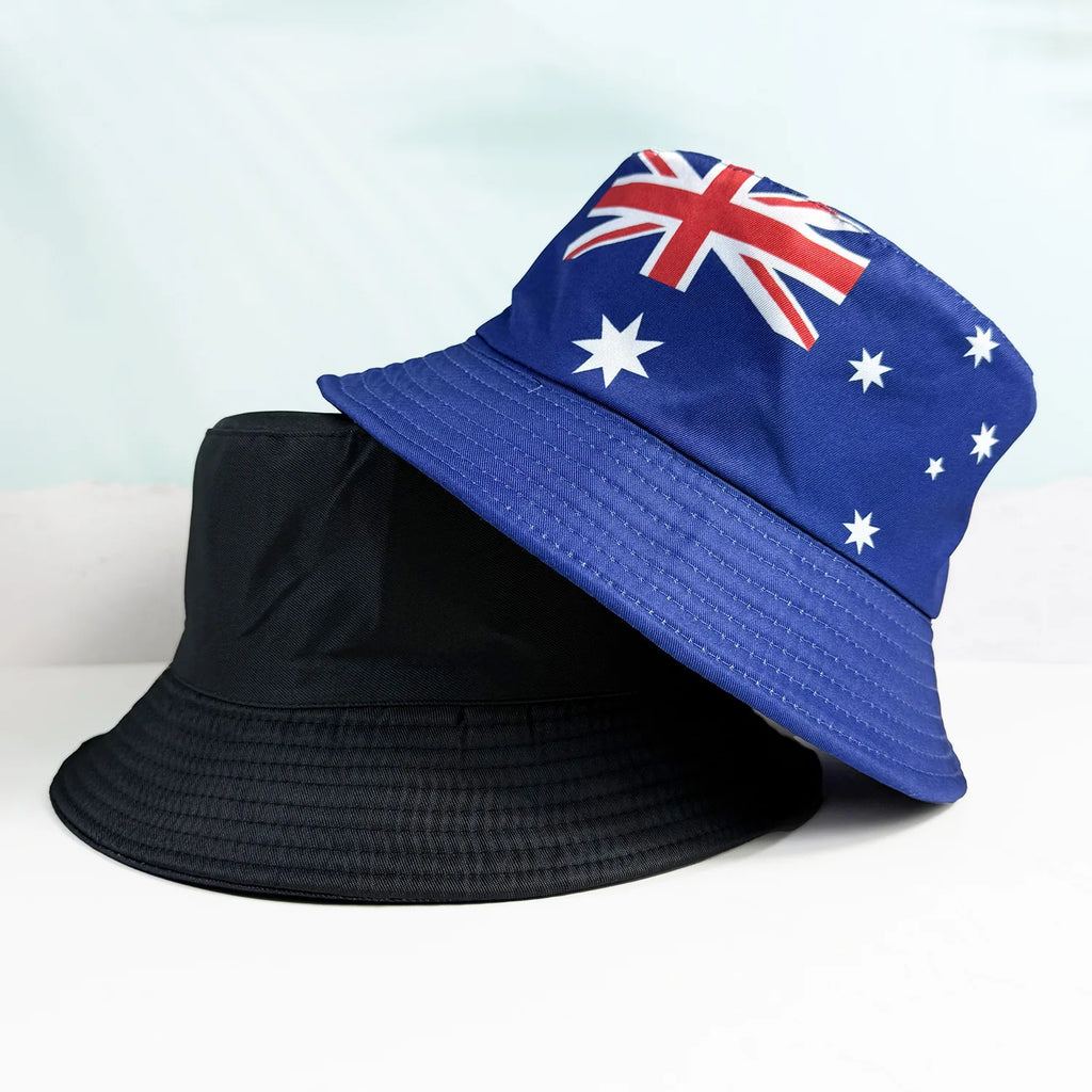 Patriotic Flag Bucket Hat