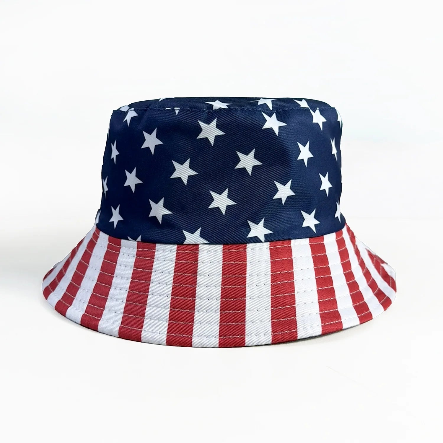Patriotic Flag Bucket Hat