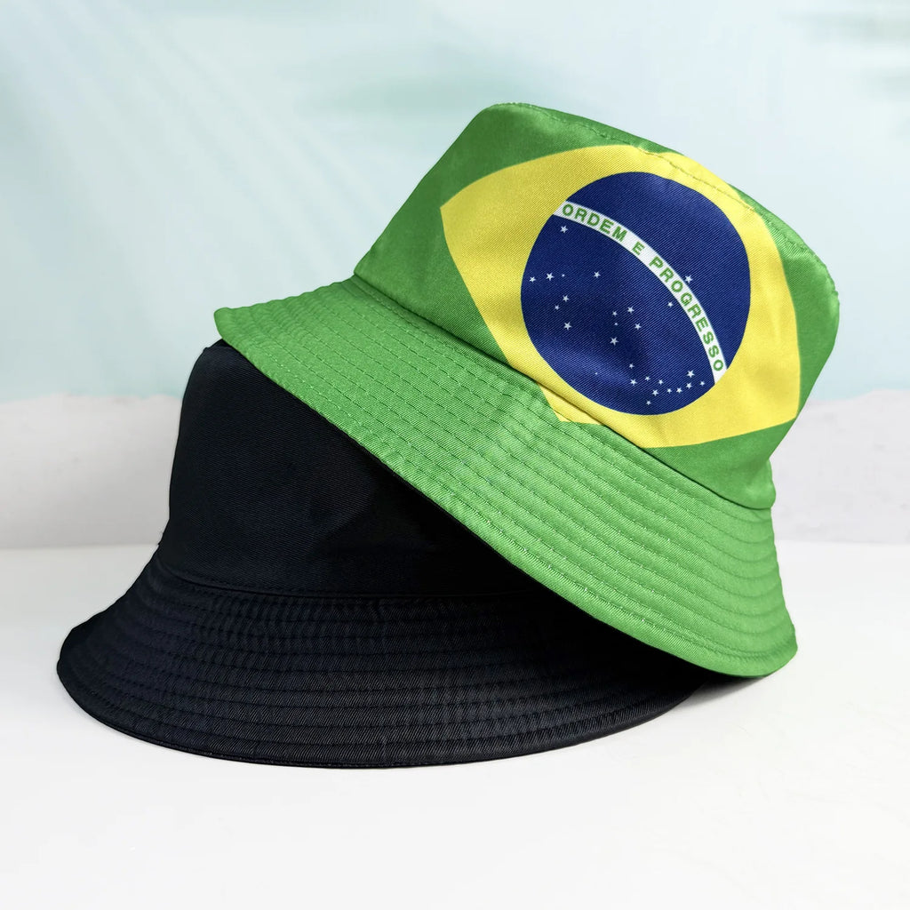 Patriotic Flag Bucket Hat