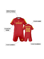 Custom Spain Kids Soccer Training Set