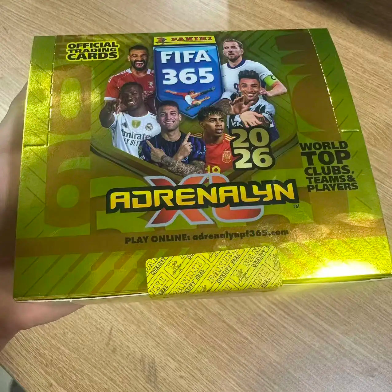 2026 Panini 365 Adrenalyn XL Trading Cards – World Top Clubs & Players Collection