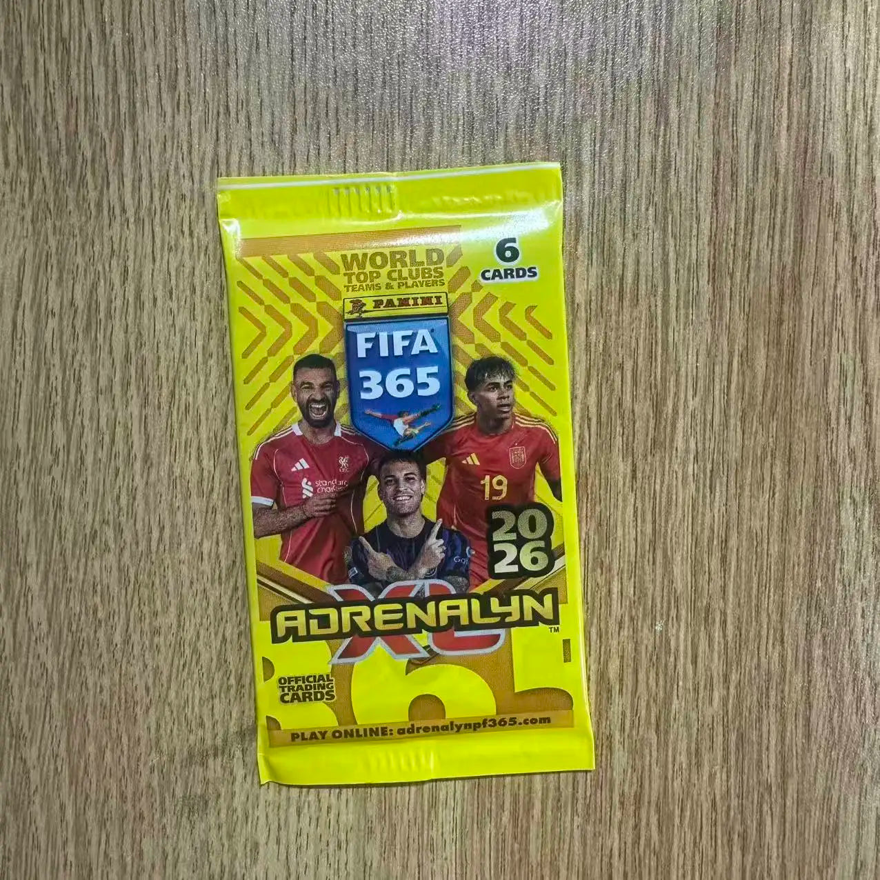 2026 Panini 365 Adrenalyn XL Trading Cards – World Top Clubs & Players Collection