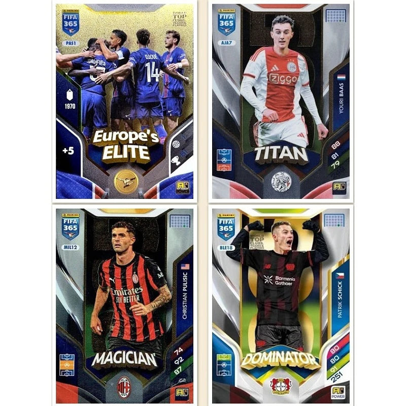 2026 Panini 365 Adrenalyn XL Trading Cards – World Top Clubs & Players Collection
