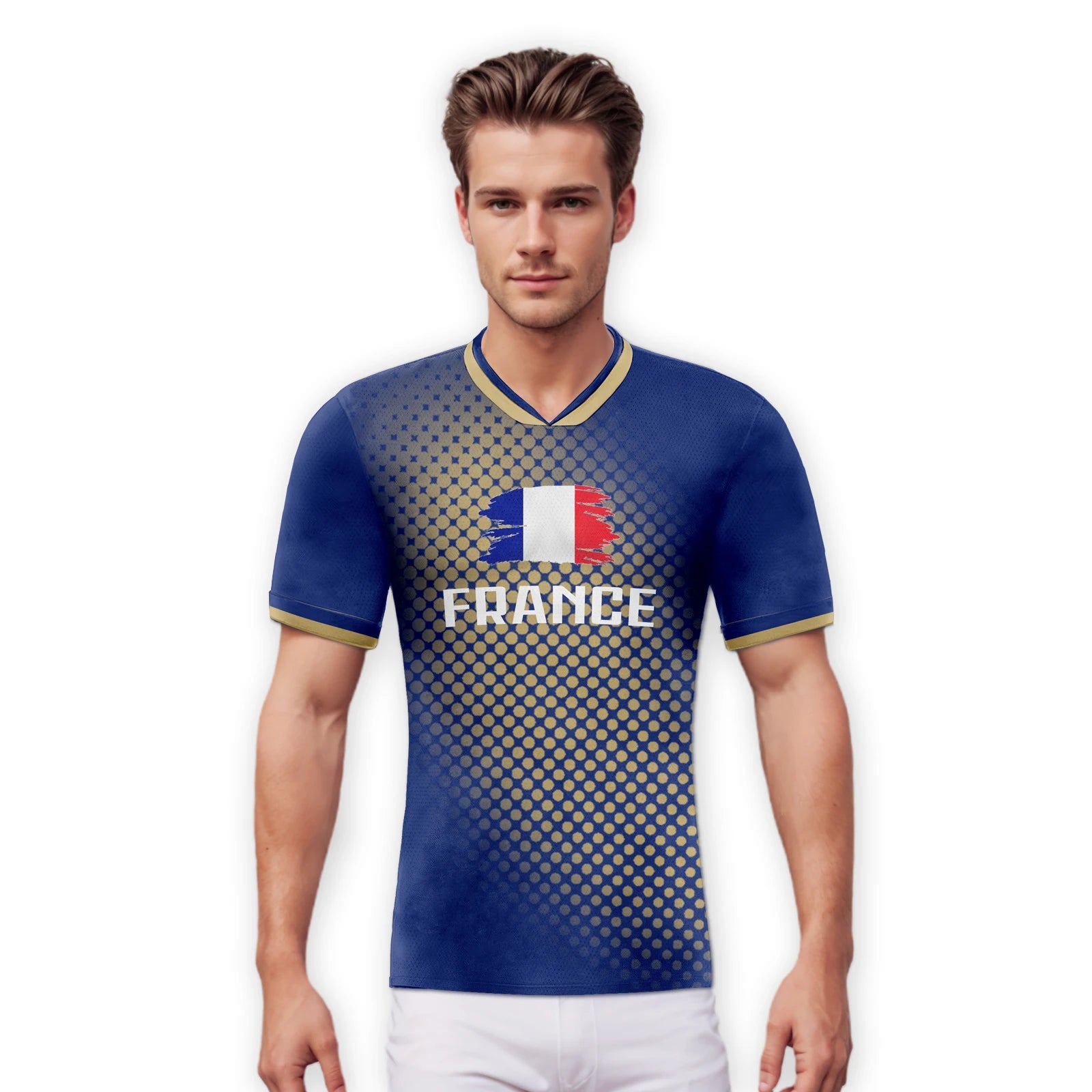 Custom France Soccer Jersey
