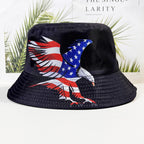 Patriotic Flag Bucket Hat
