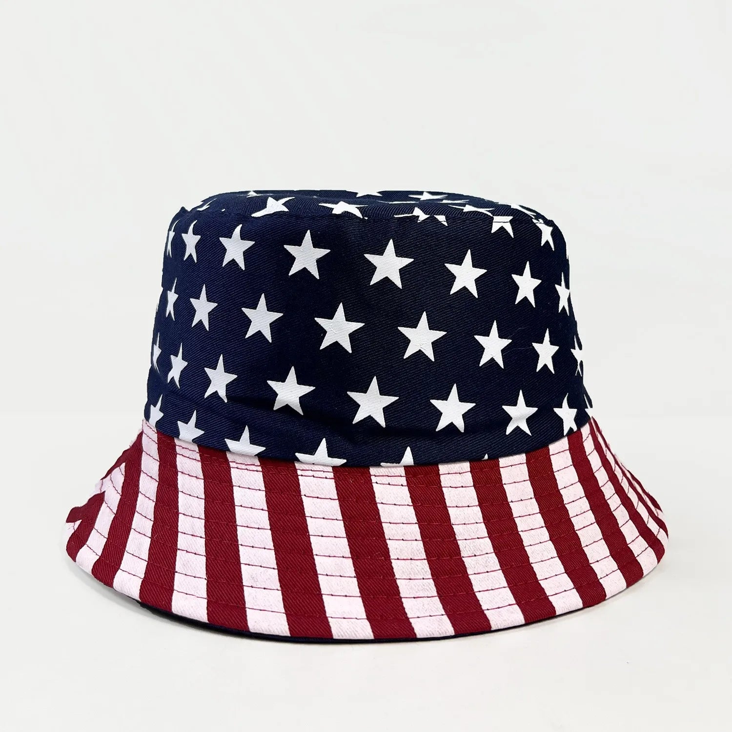 Patriotic Flag Bucket Hat