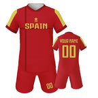 Custom Spain Kids Soccer Training Set