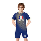 Custom France Youth Soccer Kit