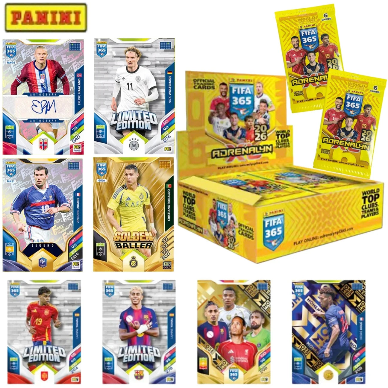 2026 Exclusive Soccer Trading Cards – Limited Edition Star Players Collection